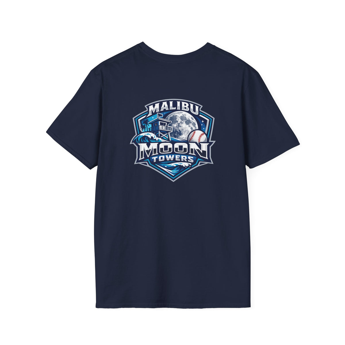 Malibu Moon Towers - Adult T-Shirt