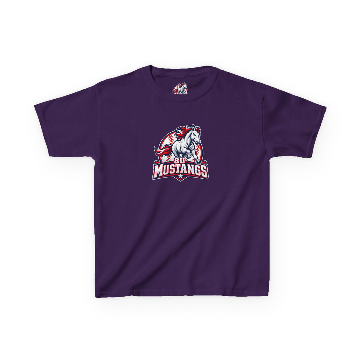 8U Mustangs - Youth T-Shirt