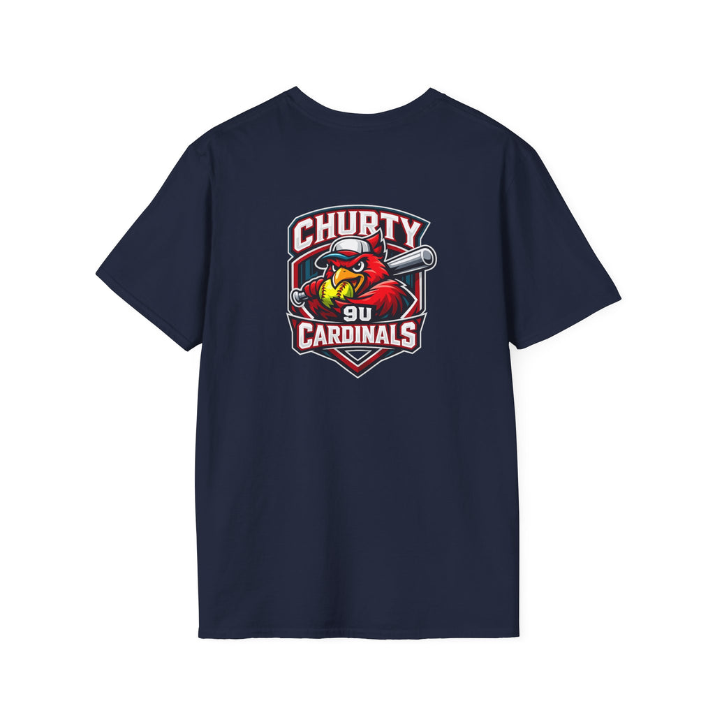 Churty 9u Cardinals - Adult T-Shirt
