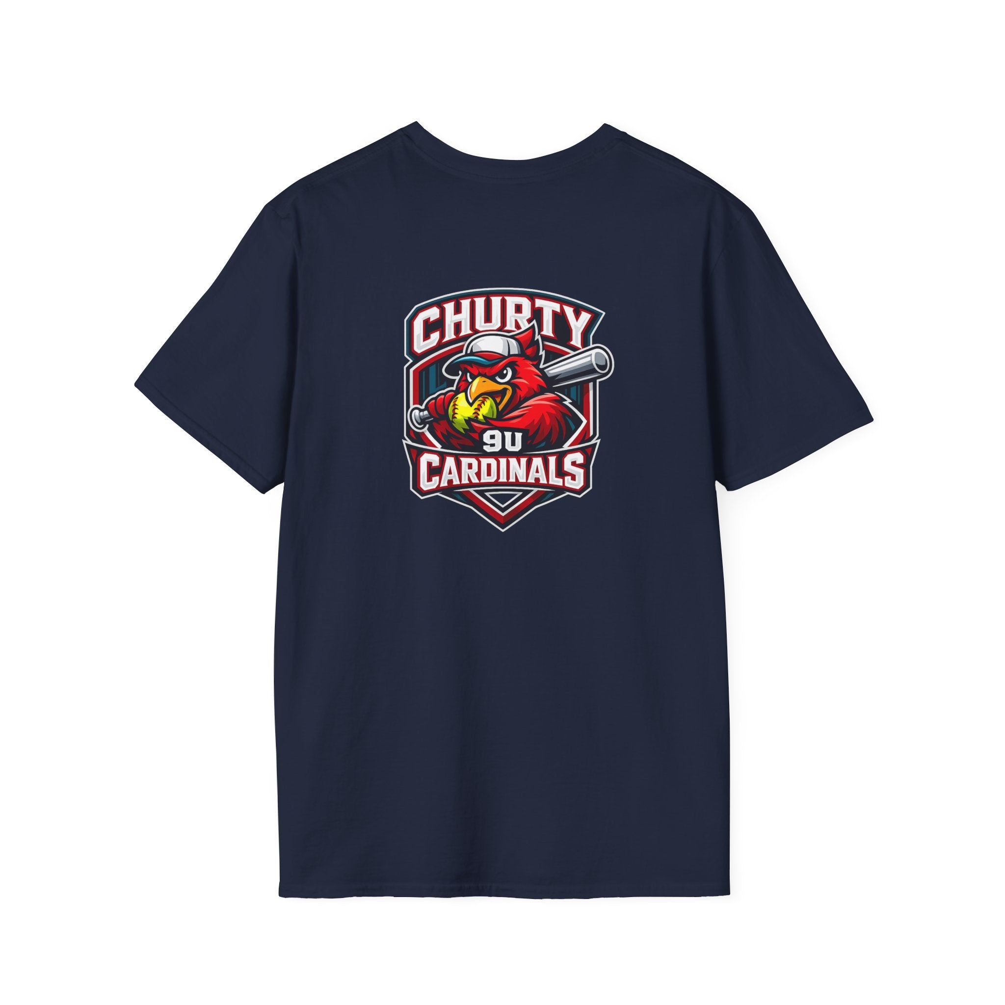 Churty 9u Cardinals - Adult T-Shirt