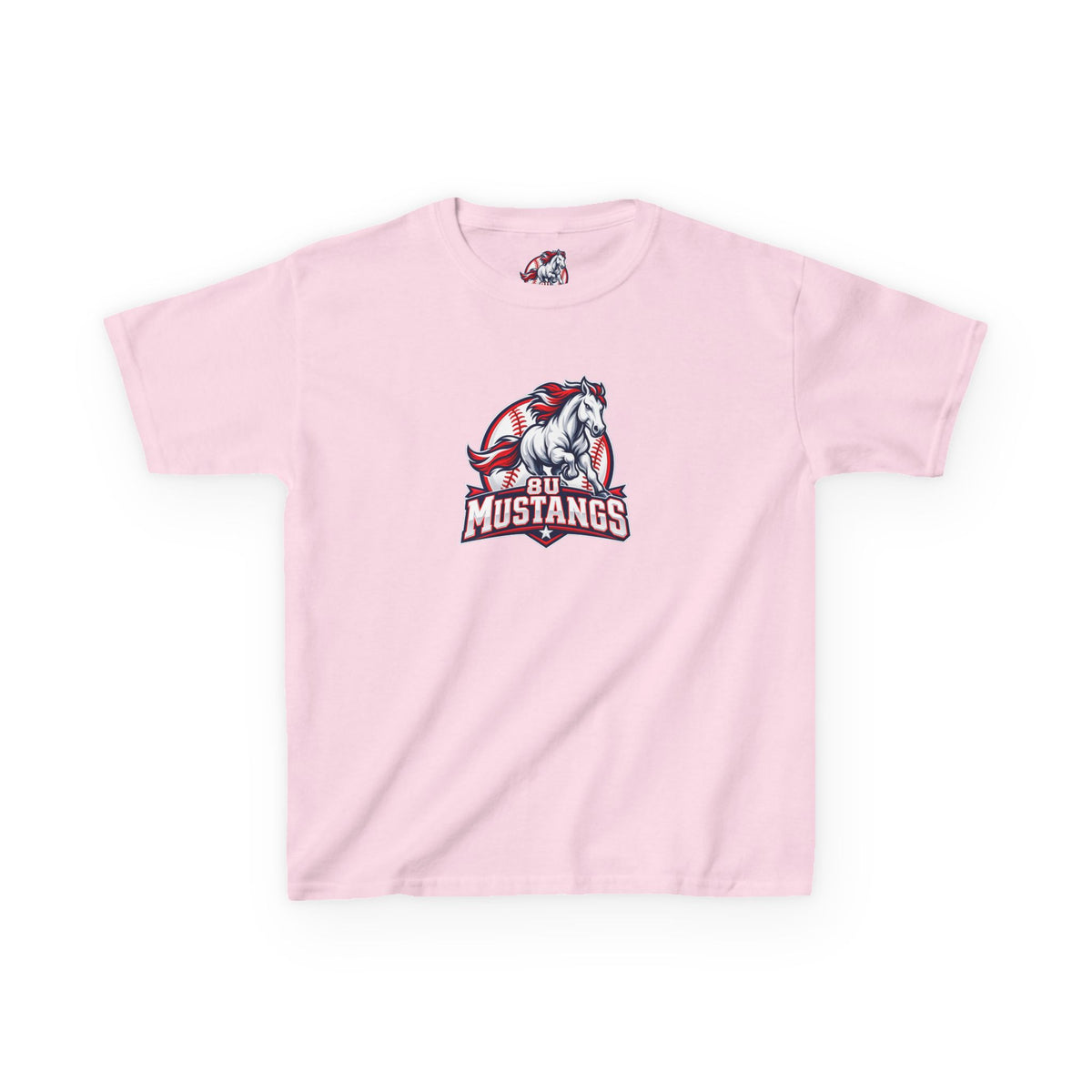 8U Mustangs - Youth T-Shirt