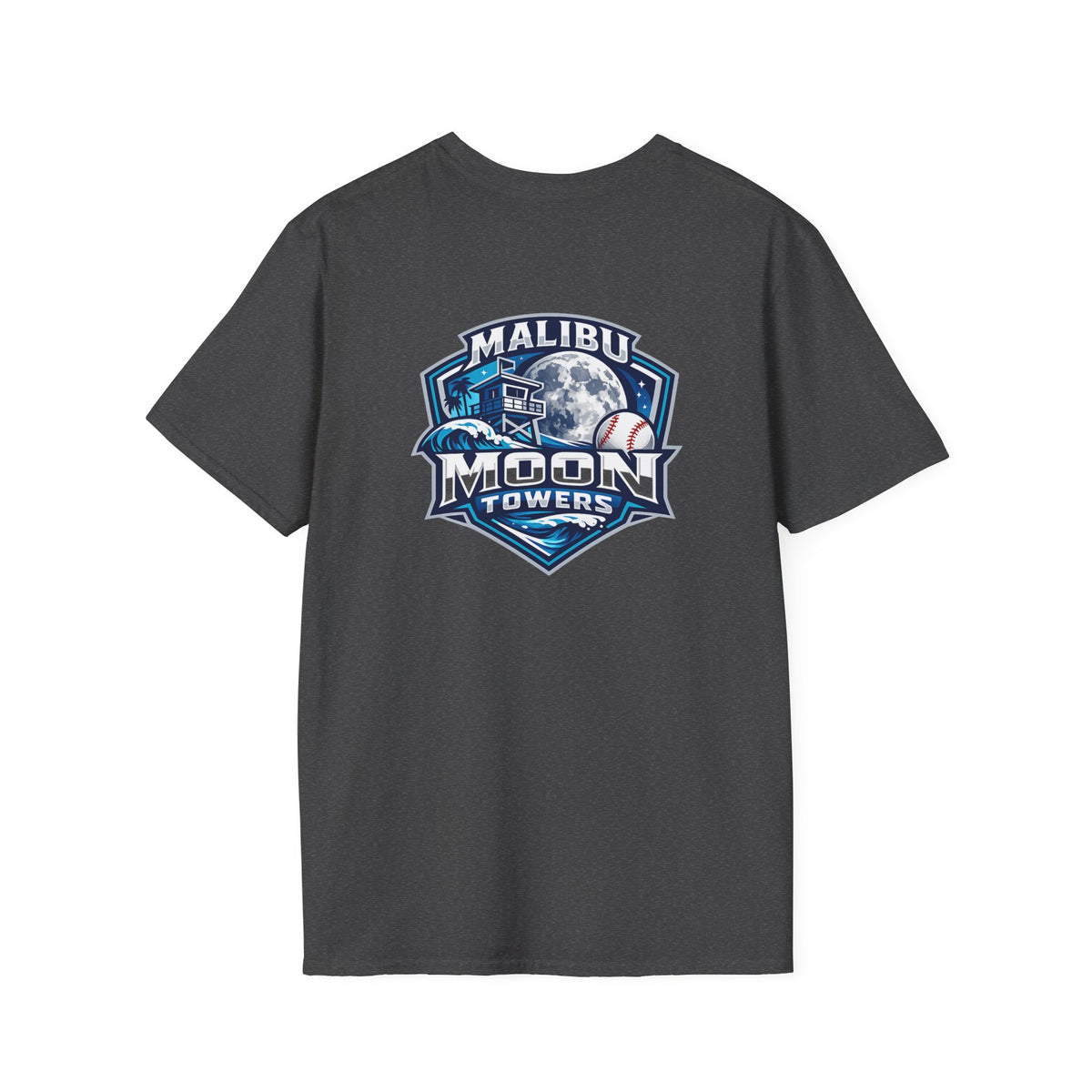 Malibu Moon Towers - Adult T-Shirt