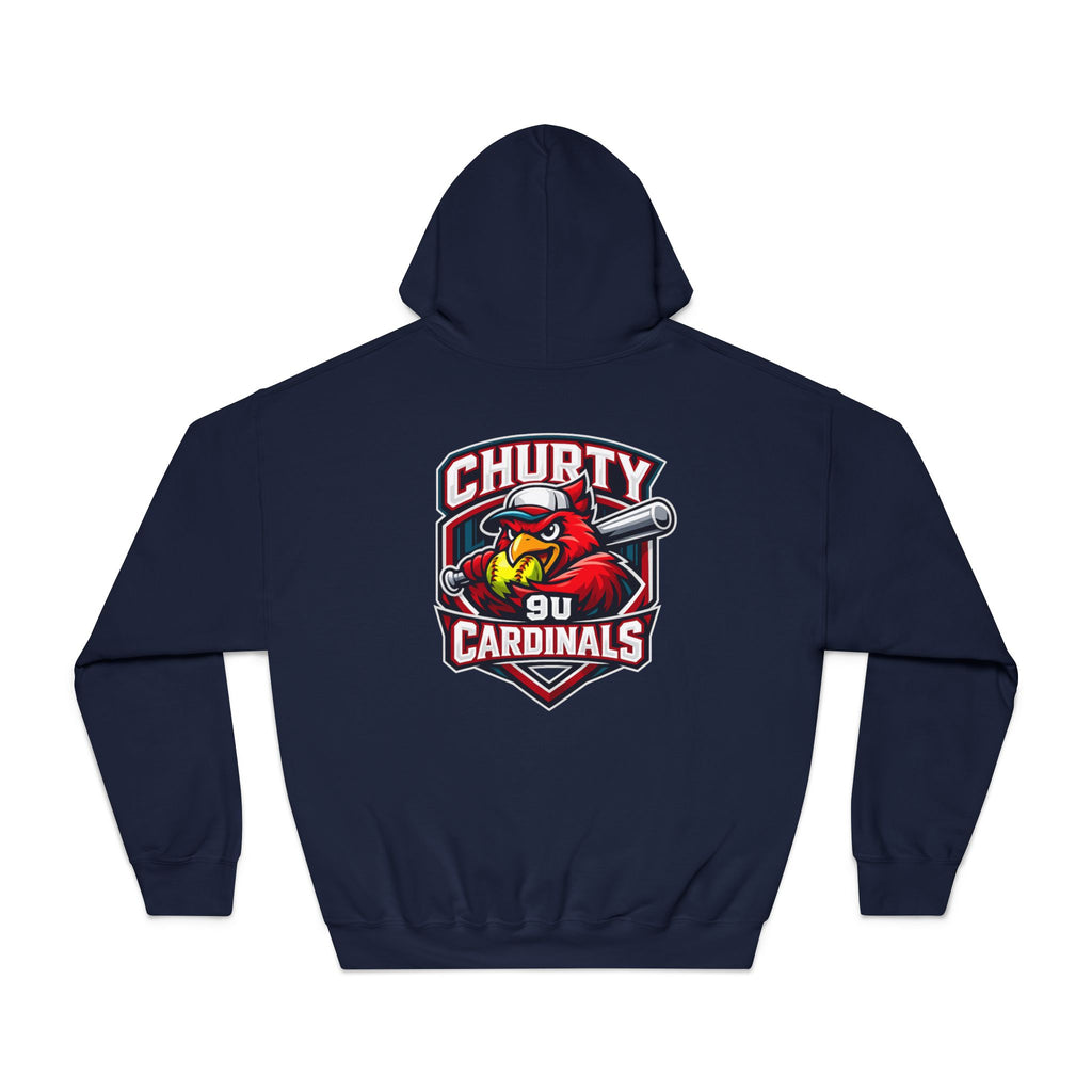 Churty 9u Cardinals - Adult Hoodie