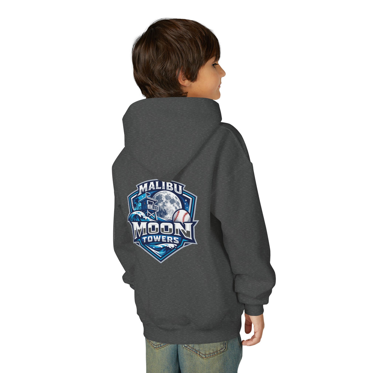 Malibu Moon Towers - Youth Hoodie