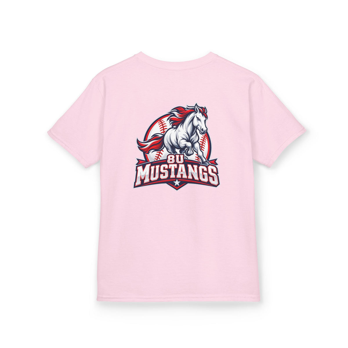 8U Mustangs - Youth T-Shirt