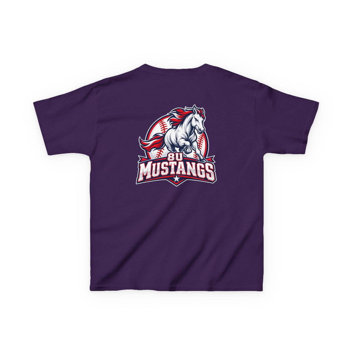 8U Mustangs - Youth T-Shirt