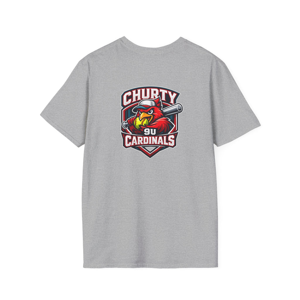 Churty 9u Cardinals - Adult T-Shirt