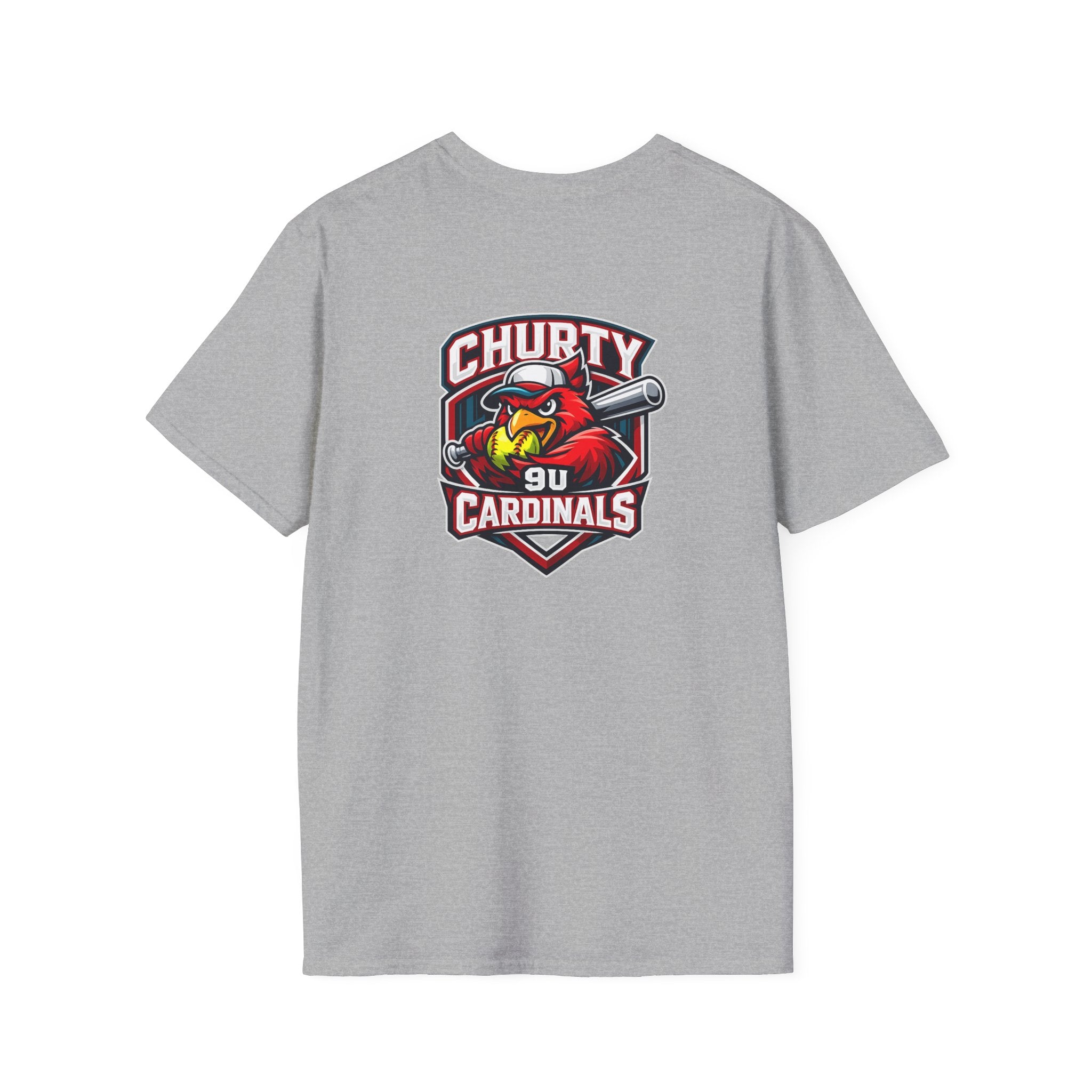 Churty 9u Cardinals - Adult T-Shirt