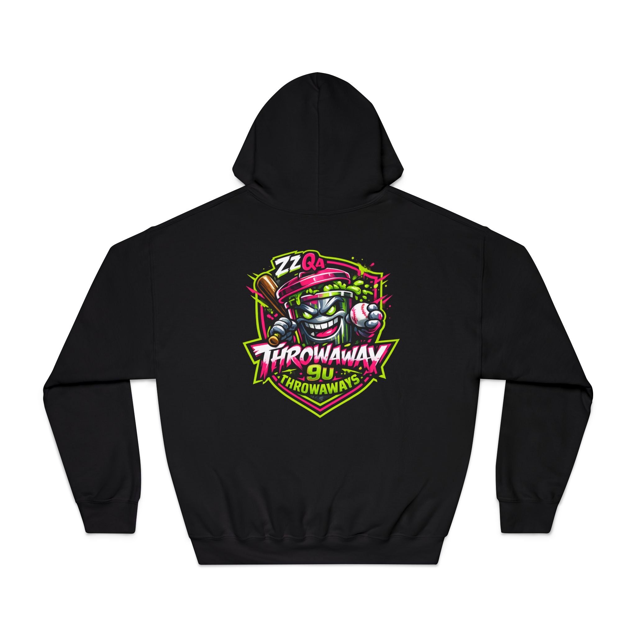 ZZ QA Throwaway 9u - Adult Hoodie