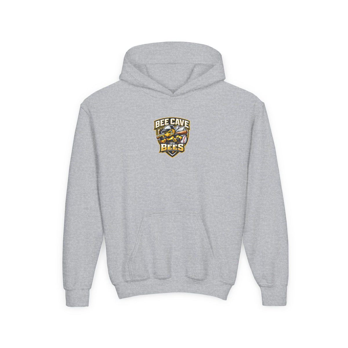 Bee Cave 12u Bees - Youth Hoodie