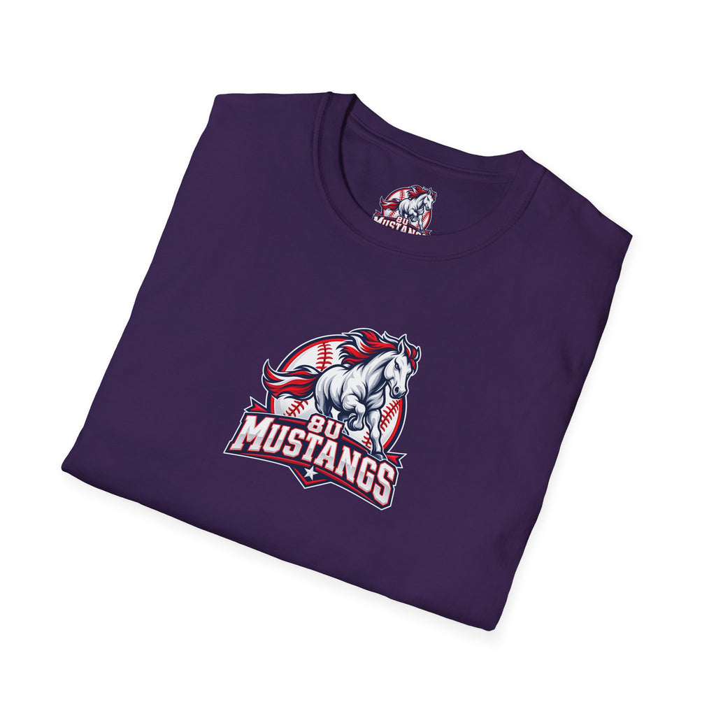 8U Mustangs - Adult T-Shirt