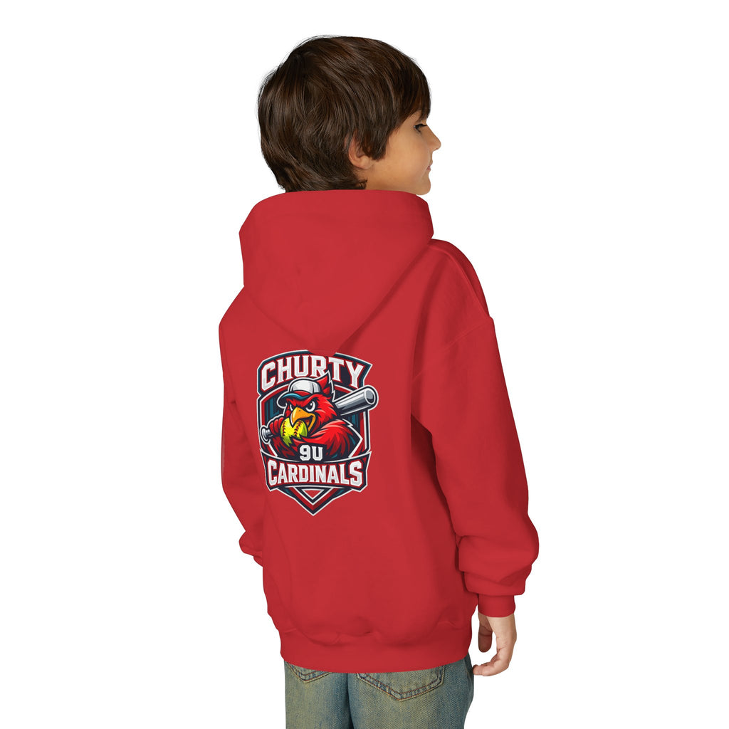 Churty 9u Cardinals - Youth Hoodie