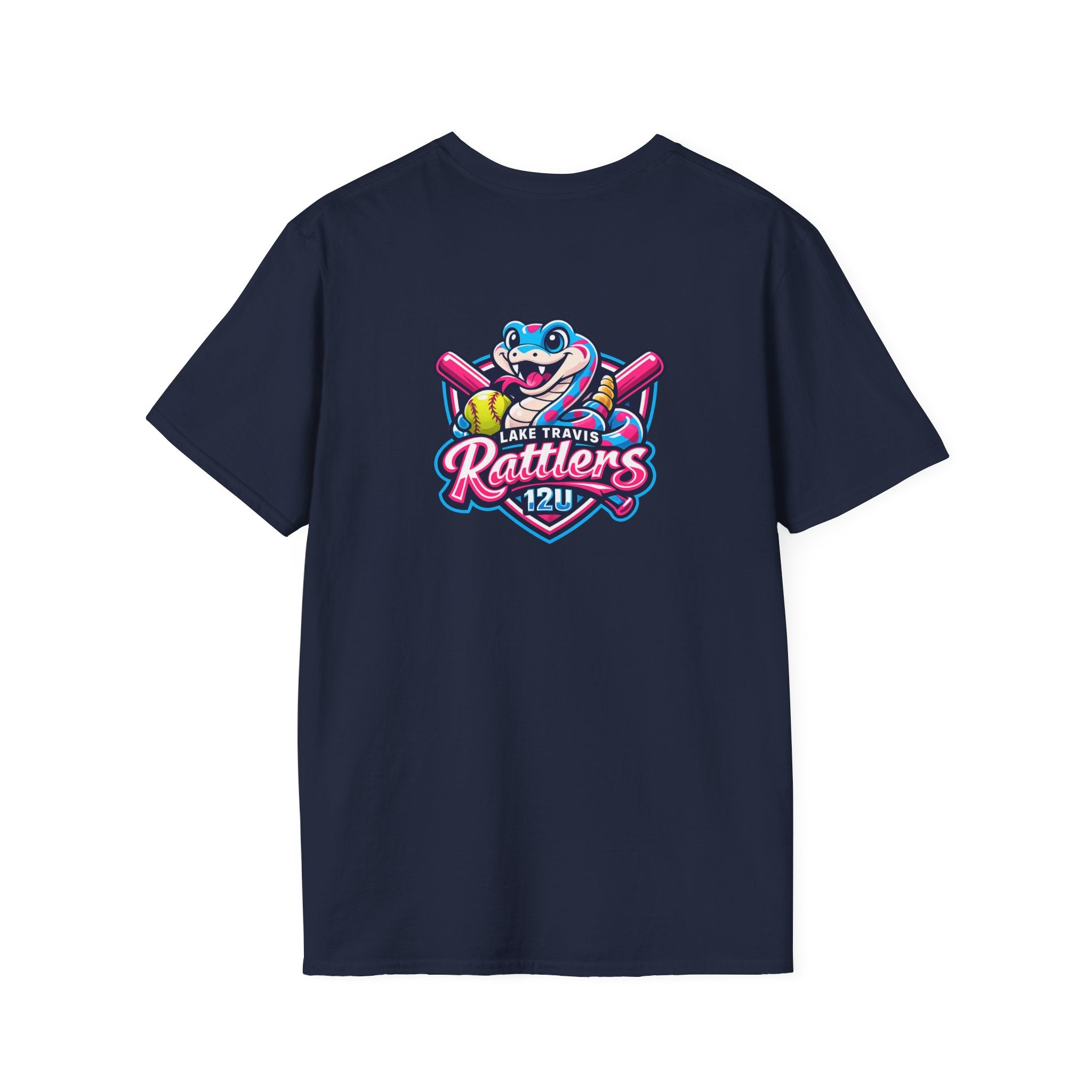 Lake Travis 12u Rattlers - Adult T-Shirt