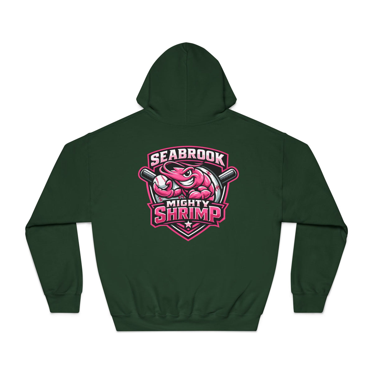 Seabrook High School Mighty Shrimp - Adult Hoodie