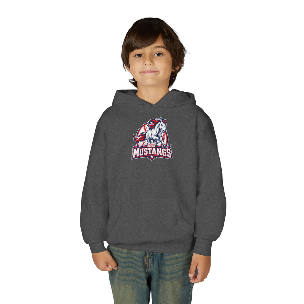 8U Mustangs - Youth Hoodie