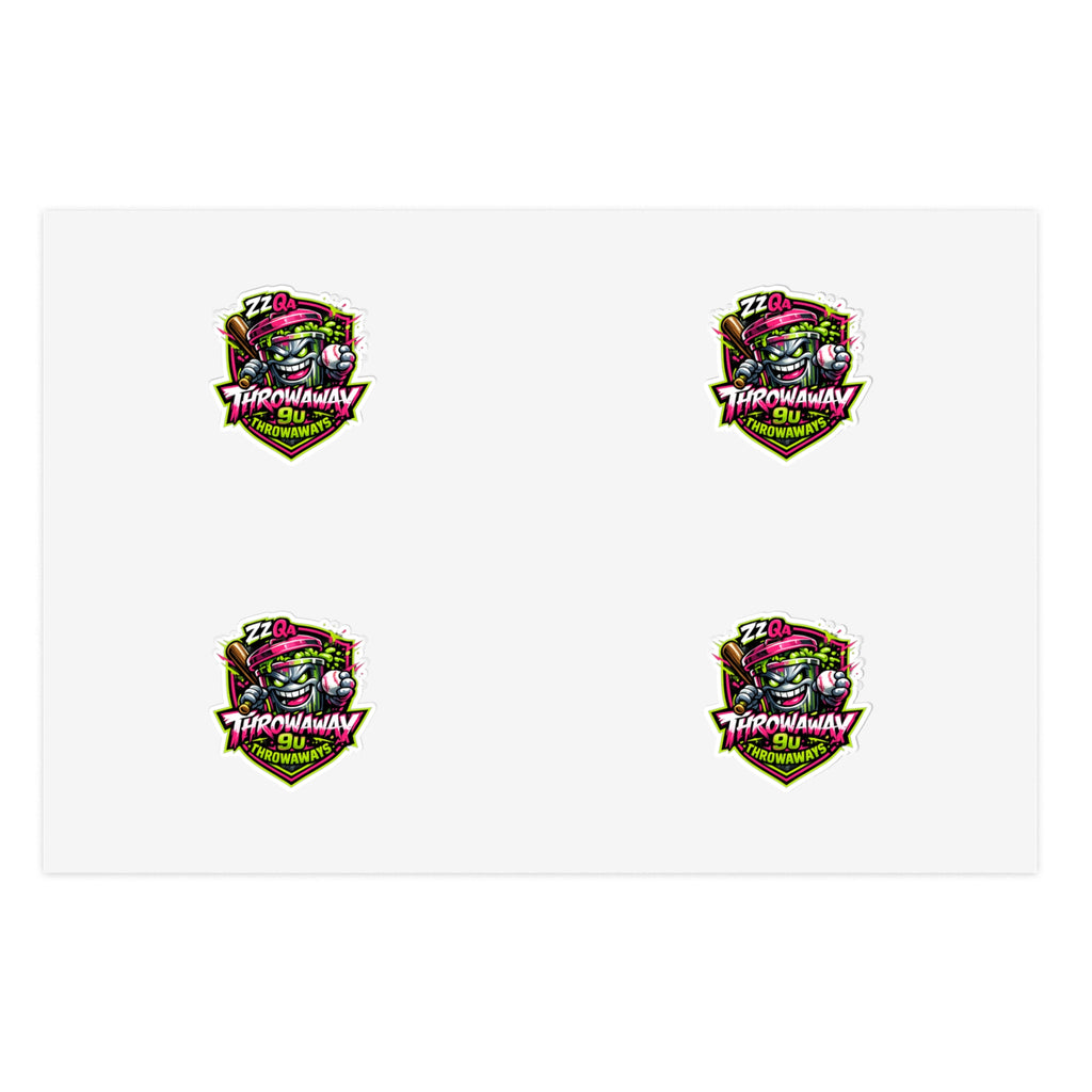 ZZ QA Throwaway 9u - Sticker Pack (4)