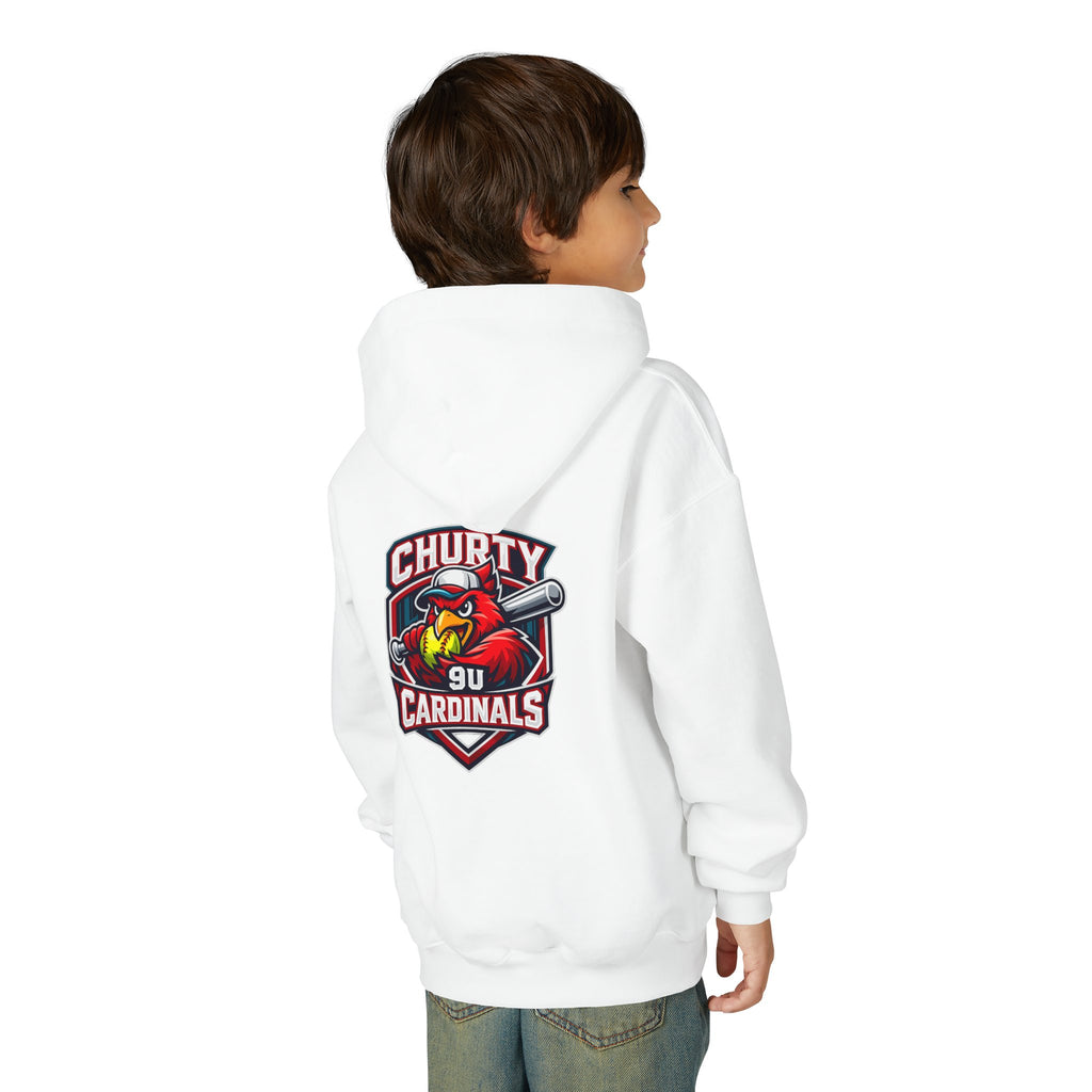 Churty 9u Cardinals - Youth Hoodie