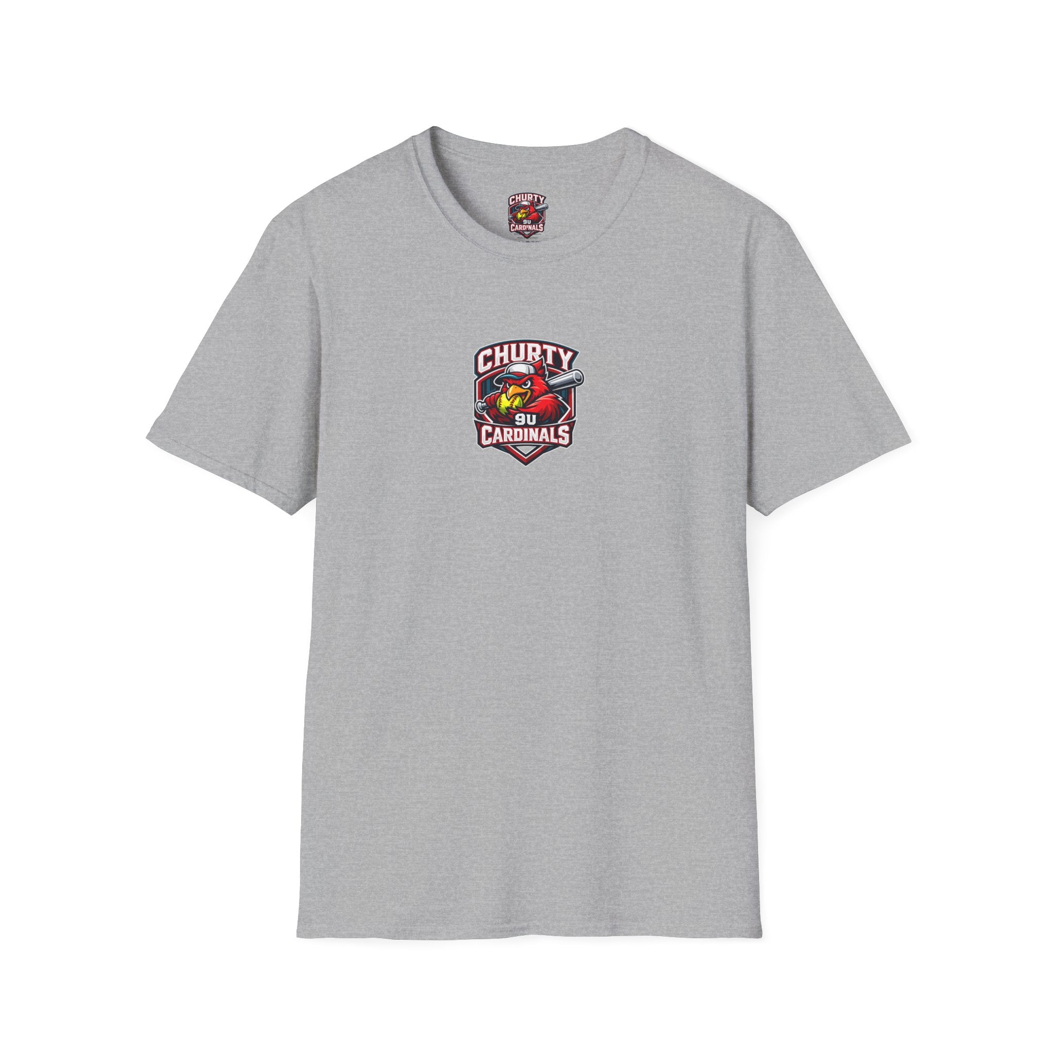 Churty 9u Cardinals - Adult T-Shirt