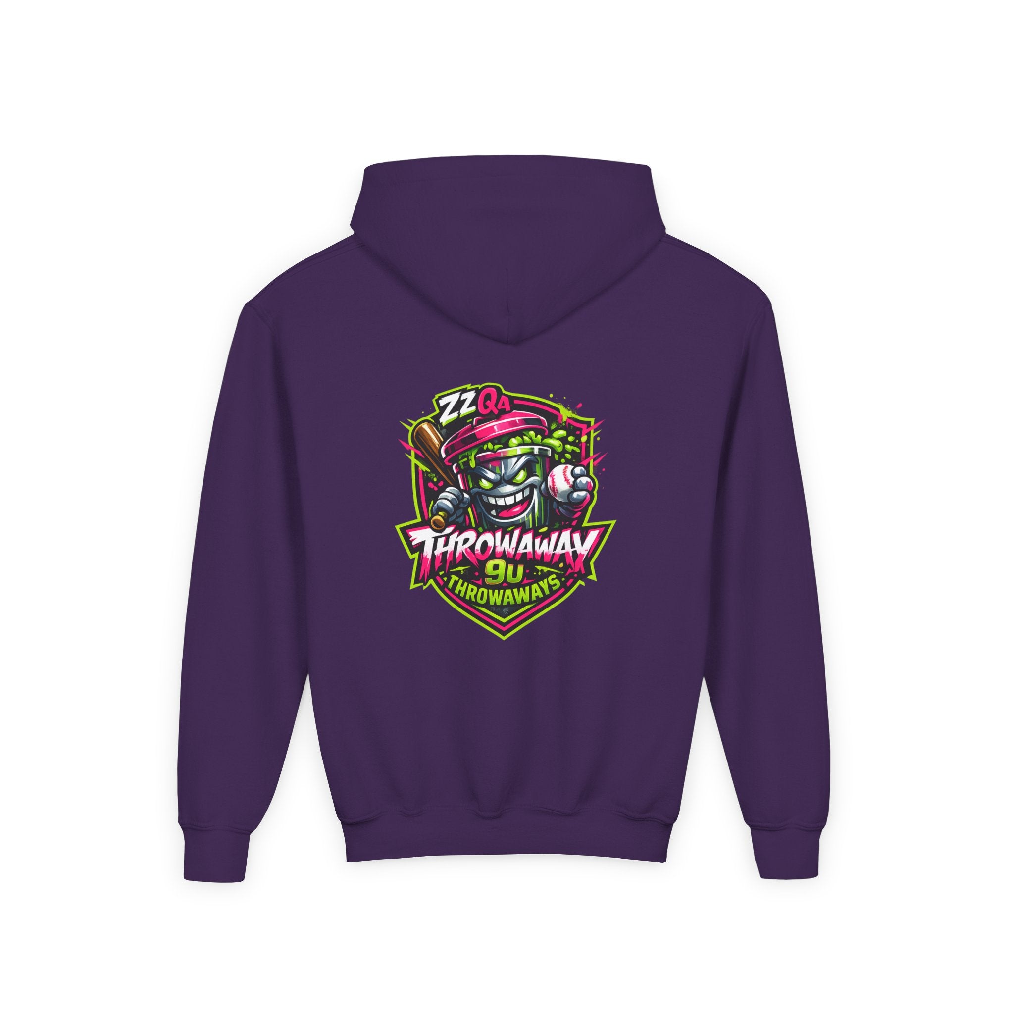 ZZ QA Throwaway 9u - Youth Hoodie