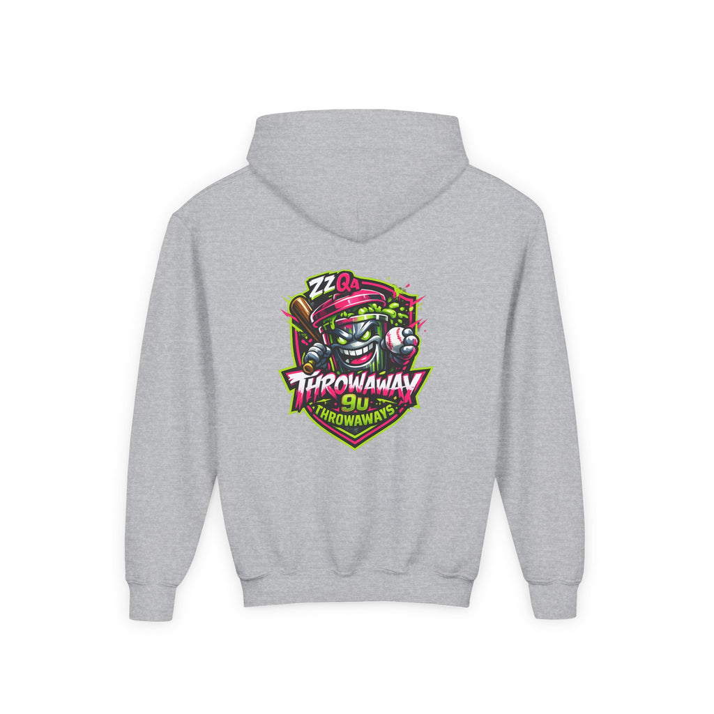 ZZ QA Throwaway 9u - Youth Hoodie