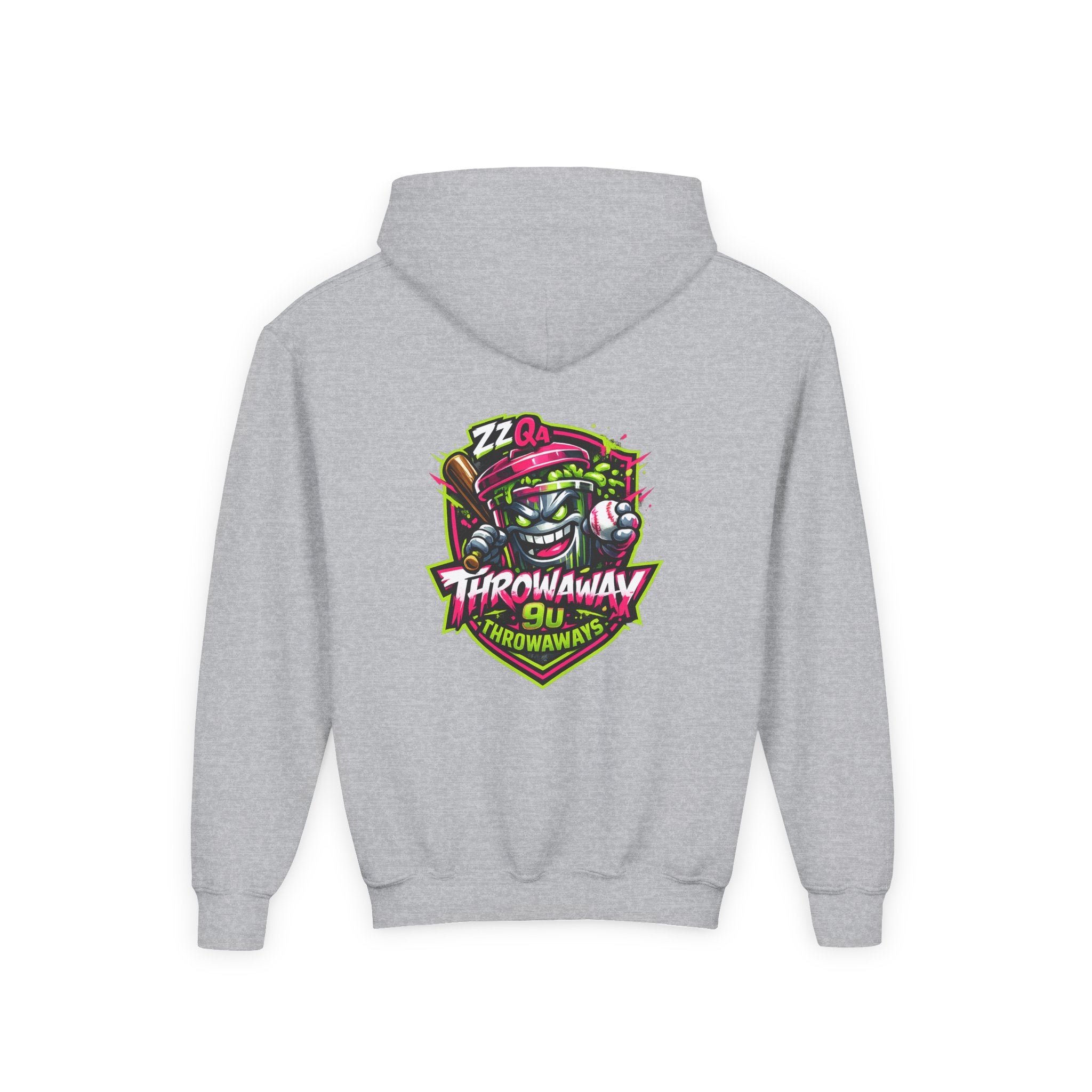 ZZ QA Throwaway 9u - Youth Hoodie