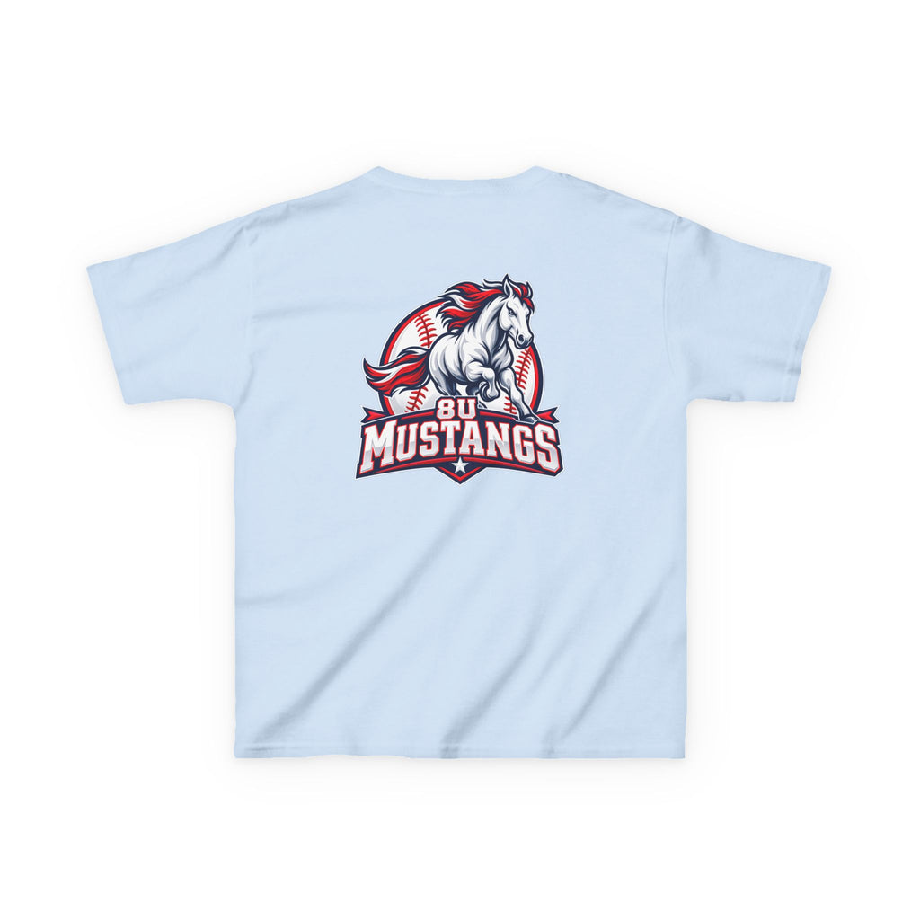 8U Mustangs - Youth T-Shirt