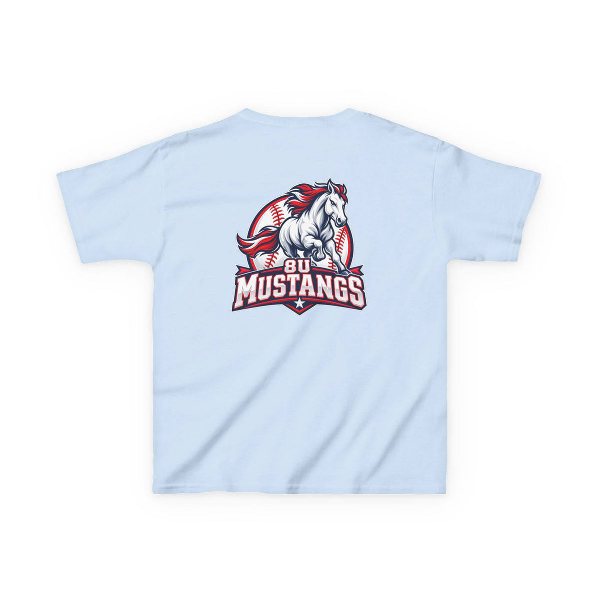 8U Mustangs - Youth T-Shirt