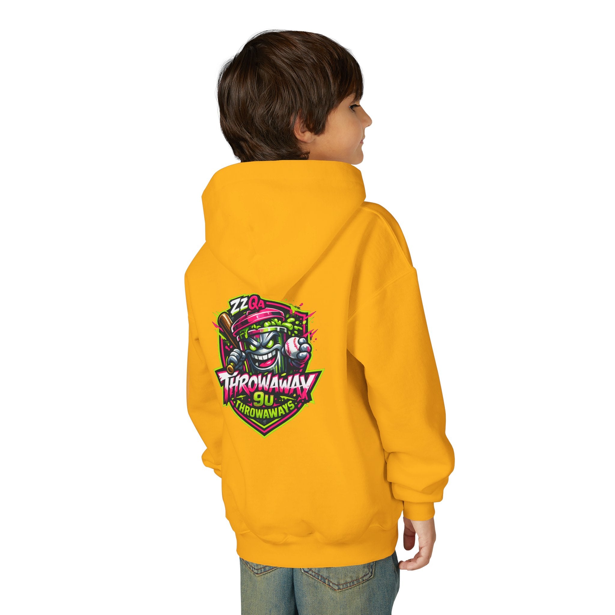 ZZ QA Throwaway 9u - Youth Hoodie