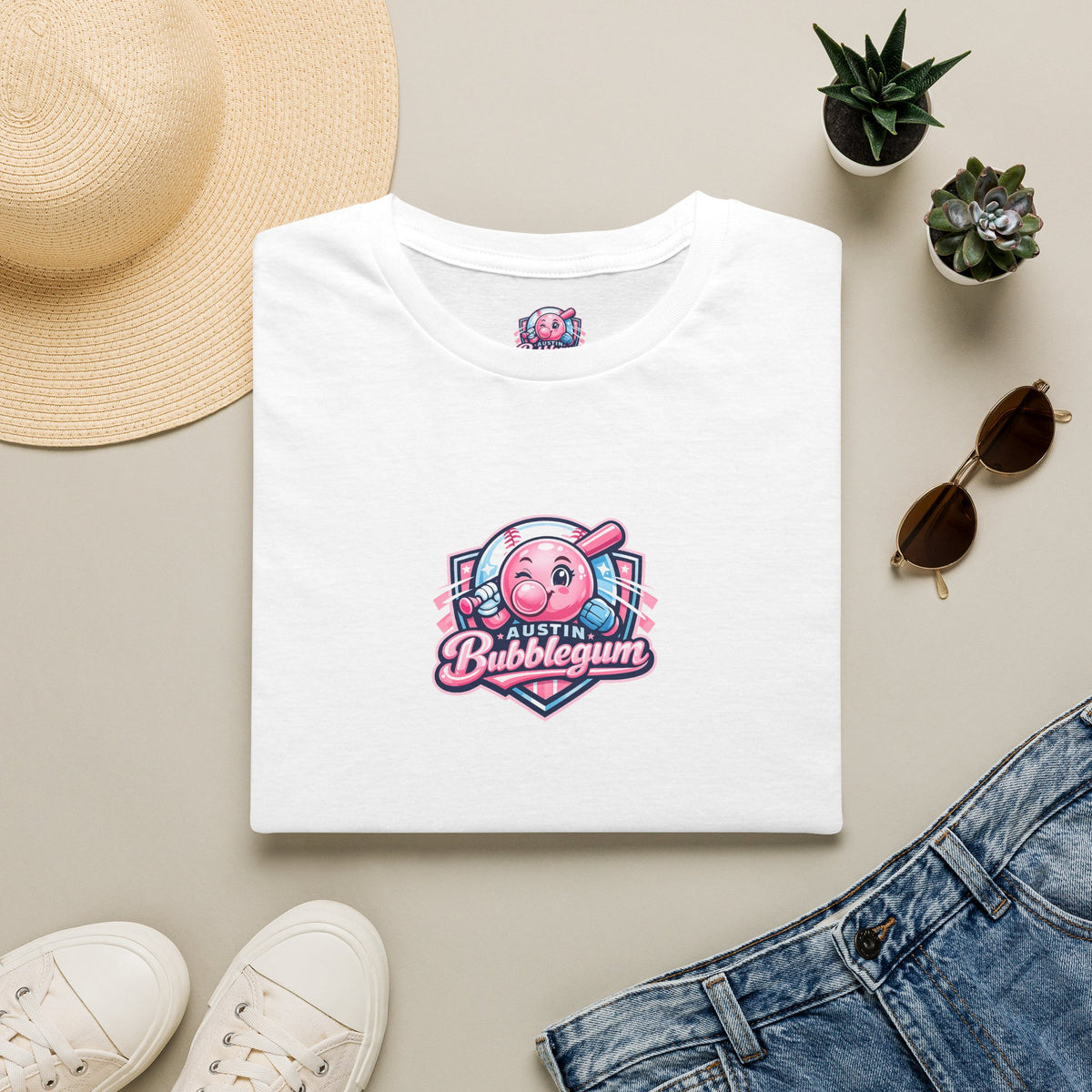 Austin Bubblegum - Adult T-Shirt