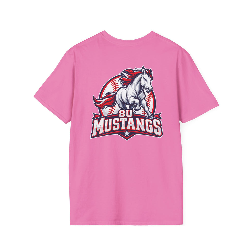8U Mustangs - Adult T-Shirt