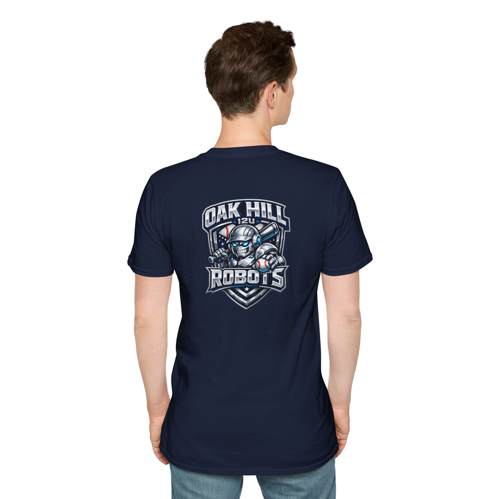 Oak Hill 12u Robots - Adult T-Shirt