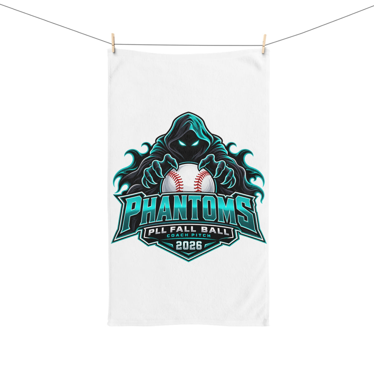 Phantoms - PLL Fall Ball Coach Pitch 2026 - Rally Towel