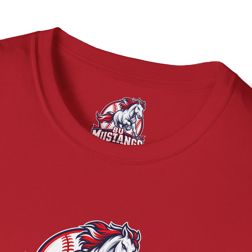 8U Mustangs - Adult T-Shirt