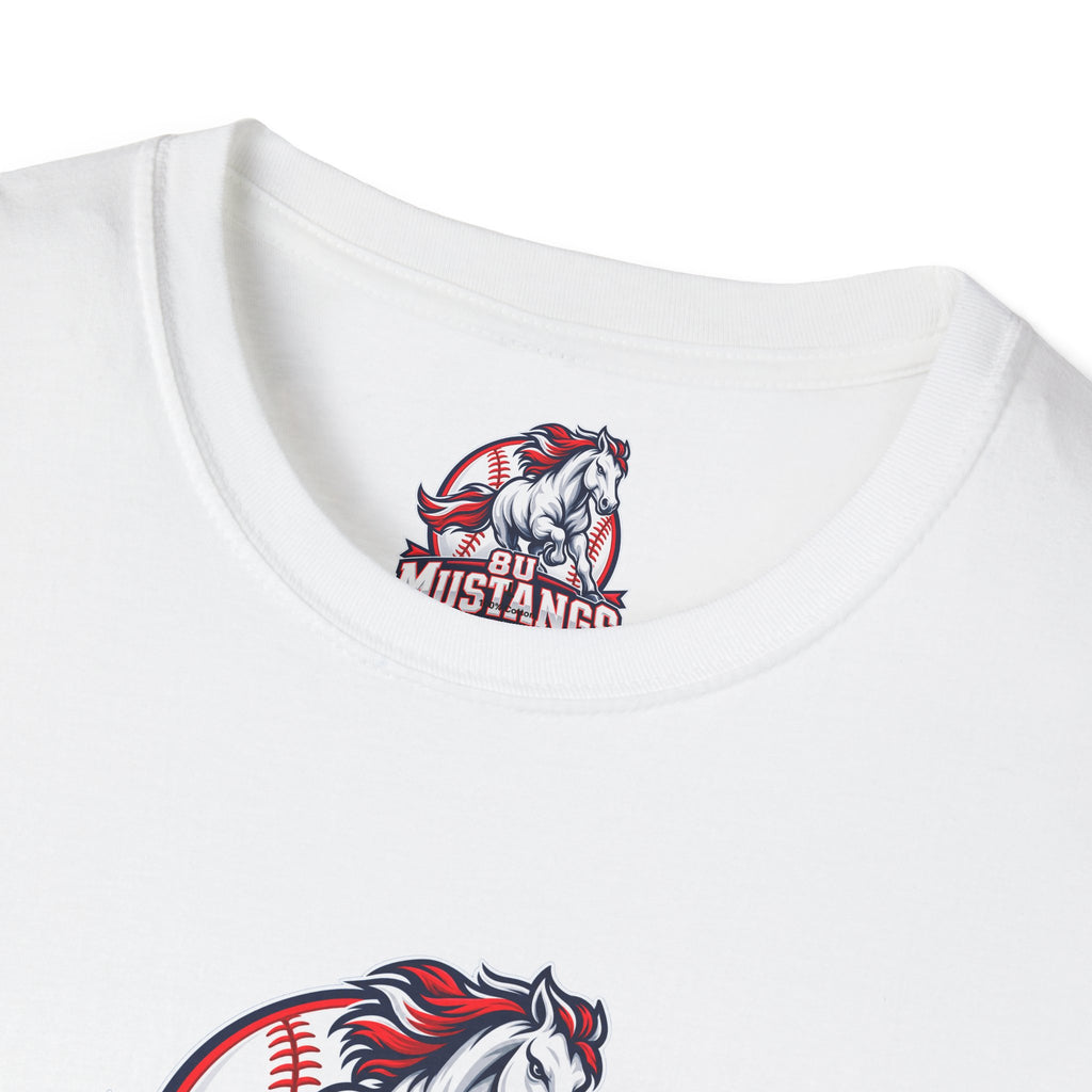 8U Mustangs - Adult T-Shirt