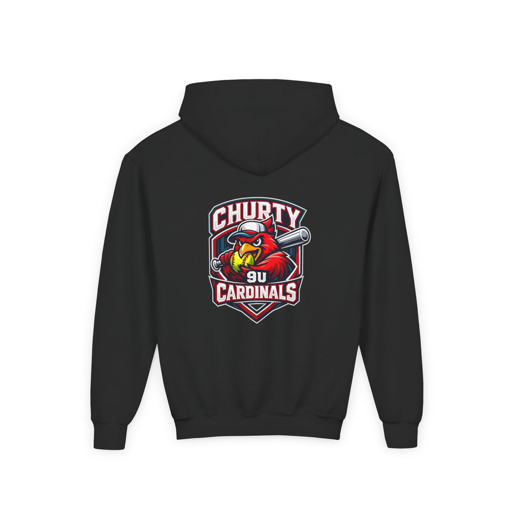 Churty 9u Cardinals - Youth Hoodie