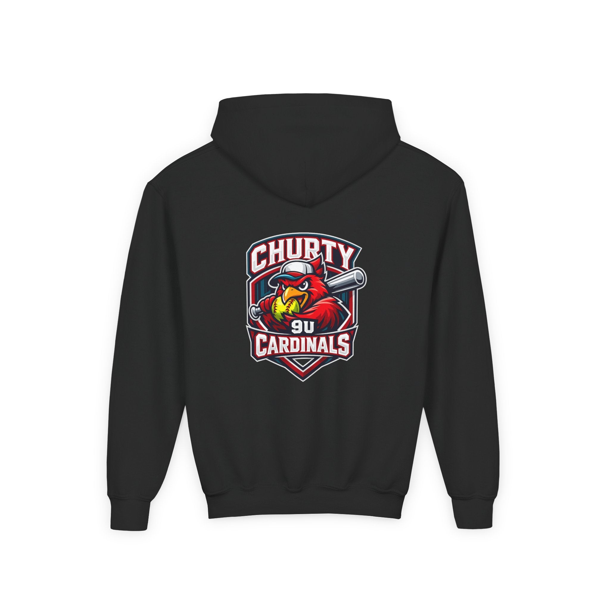 Churty 9u Cardinals - Youth Hoodie