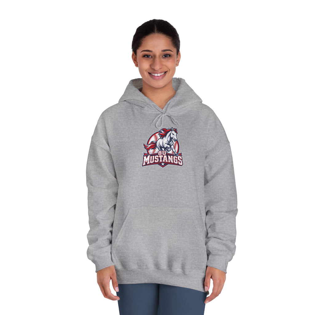 8U Mustangs - Adult Hoodie