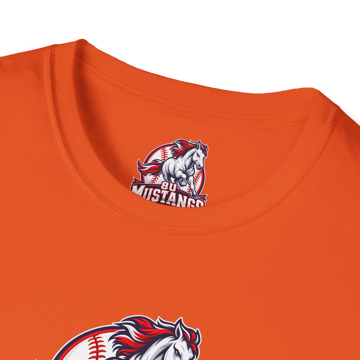 8U Mustangs - Adult T-Shirt