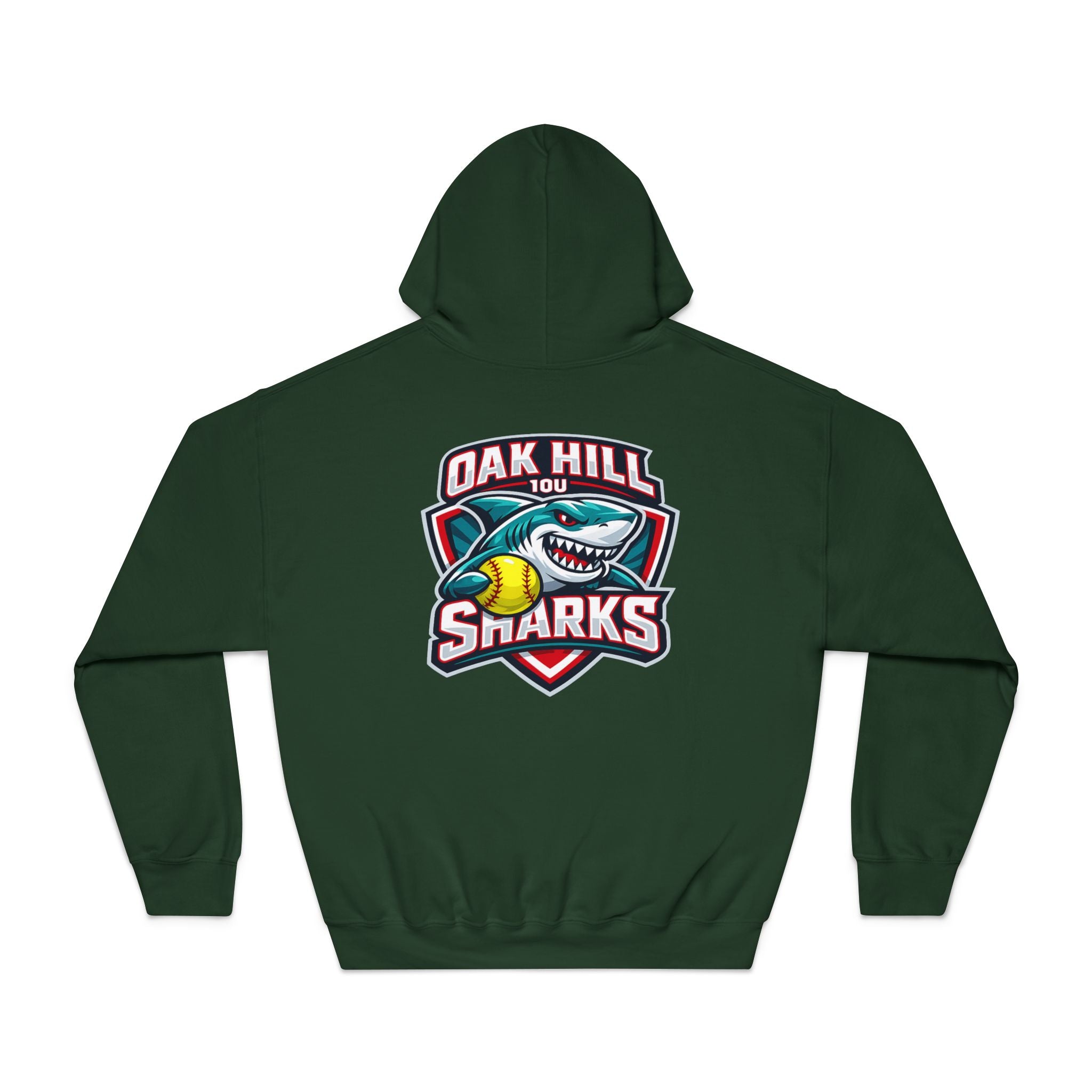 Oak Hill 10u Sharks - Adult Hoodie