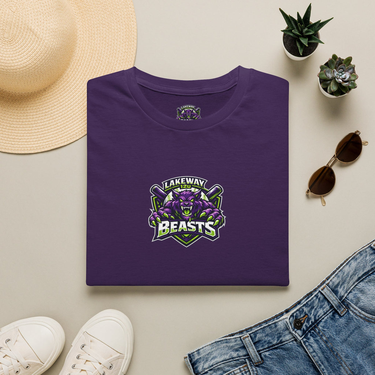 Lakeway 12u Beasts - Adult T-Shirt