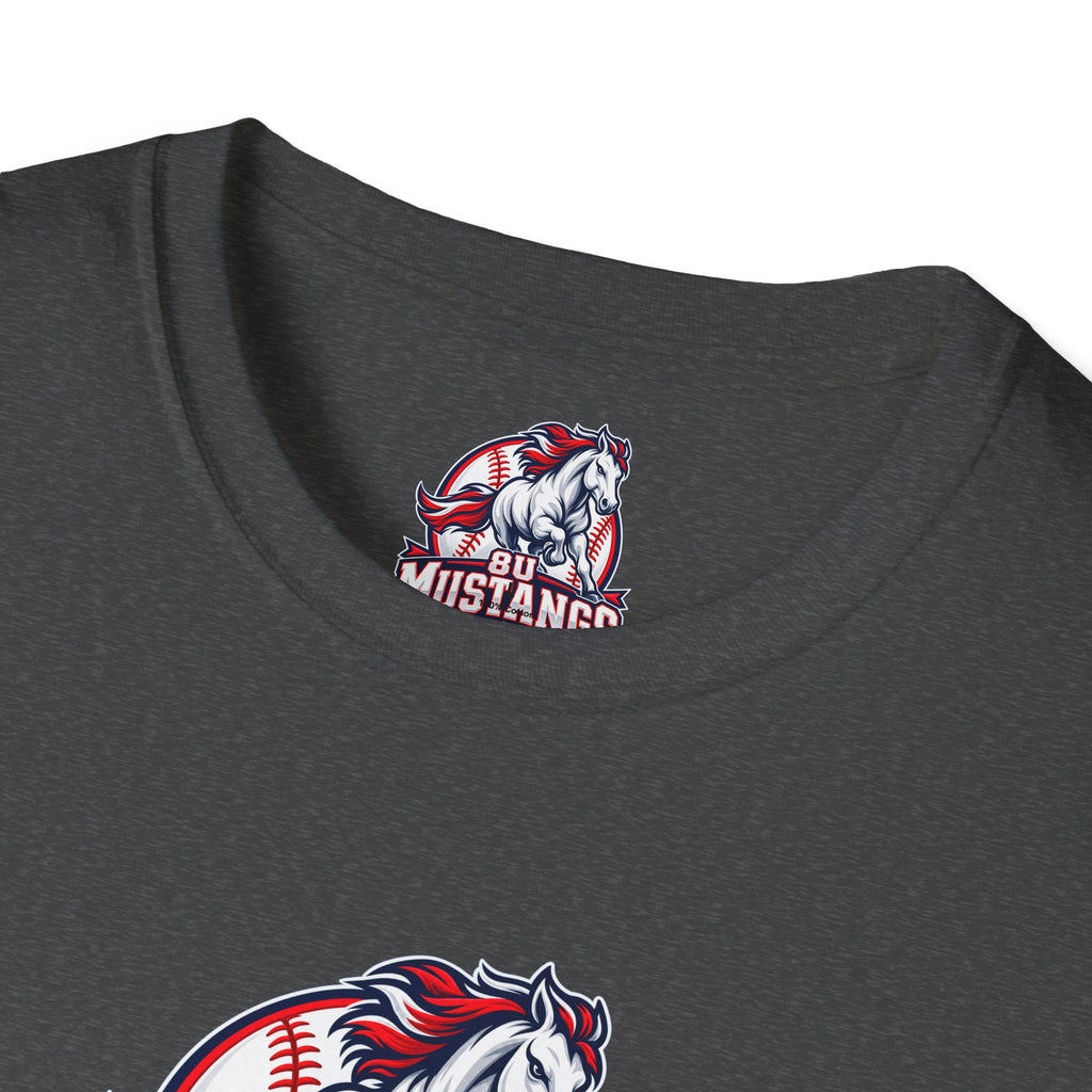 8U Mustangs - Adult T-Shirt