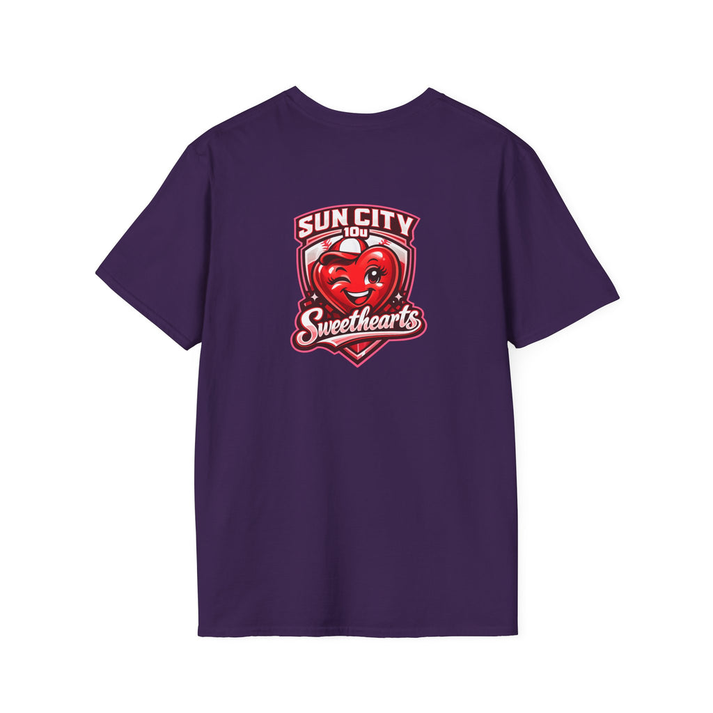 Sun City 10u Sweethearts - Adult T-Shirt
