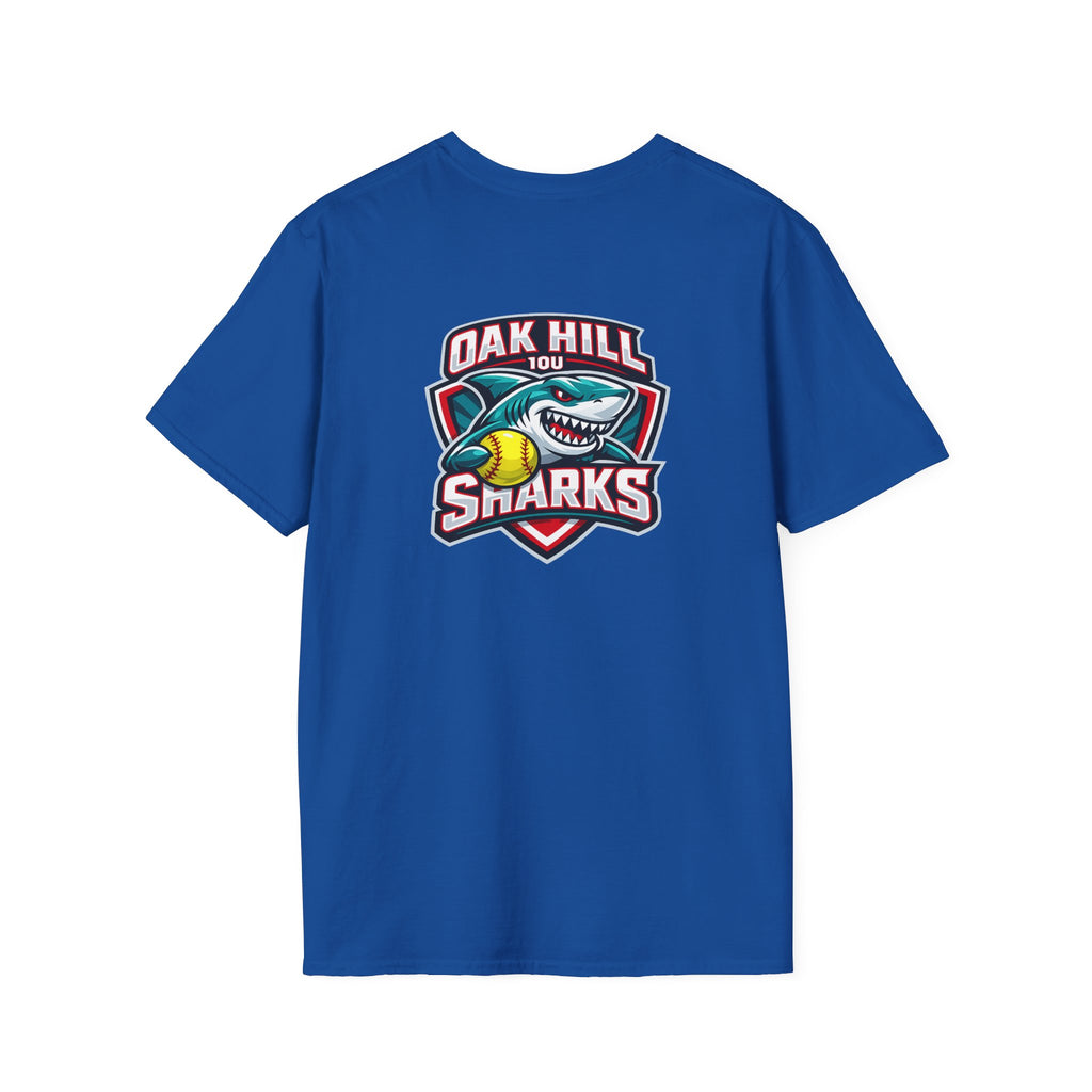 Oak Hill 10u Sharks - Adult T-Shirt