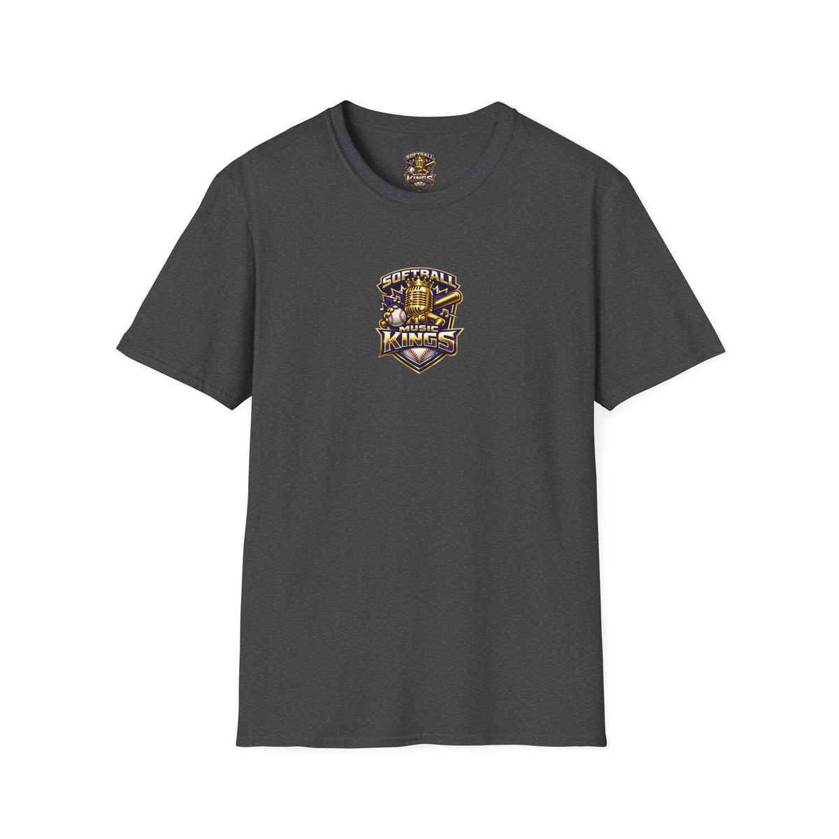 Softball Music Kings - Adult T-Shirt