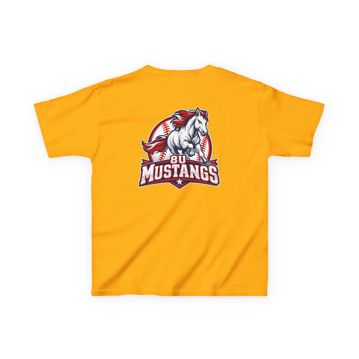 8U Mustangs - Youth T-Shirt