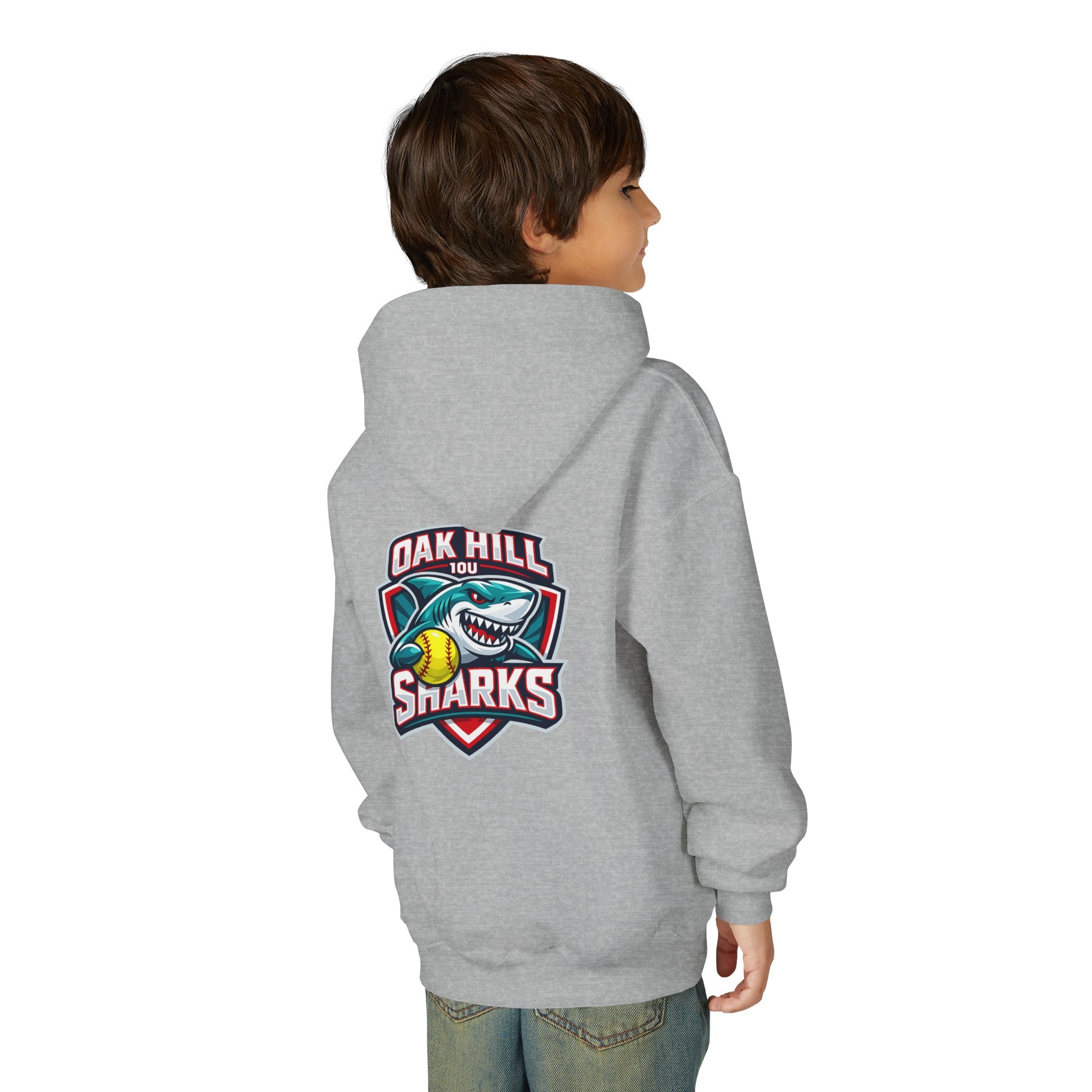 Oak Hill 10u Sharks - Youth Hoodie