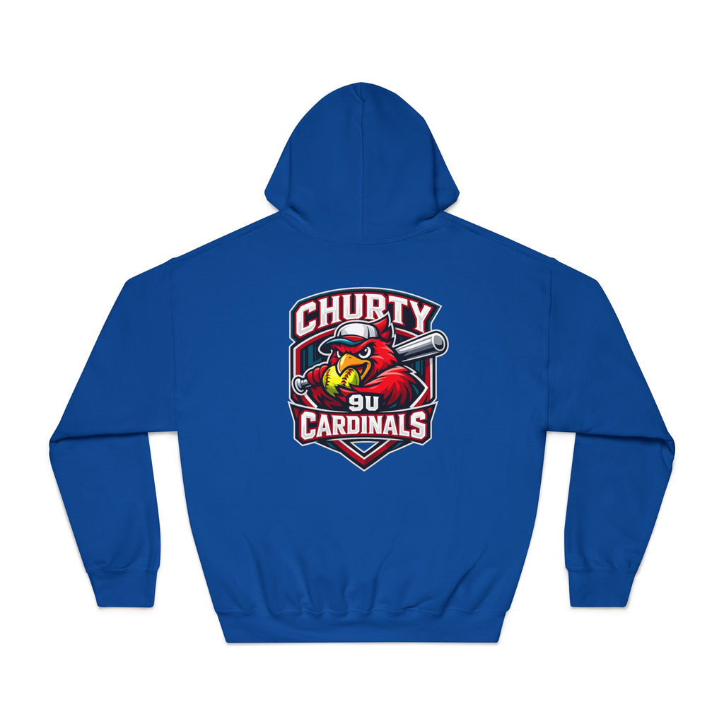 Churty 9u Cardinals - Adult Hoodie