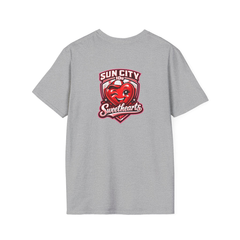 Sun City 10u Sweethearts - Adult T-Shirt