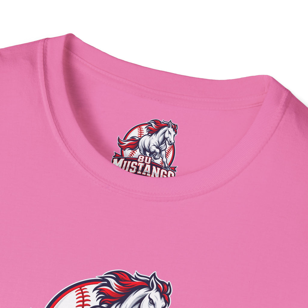 8U Mustangs - Adult T-Shirt