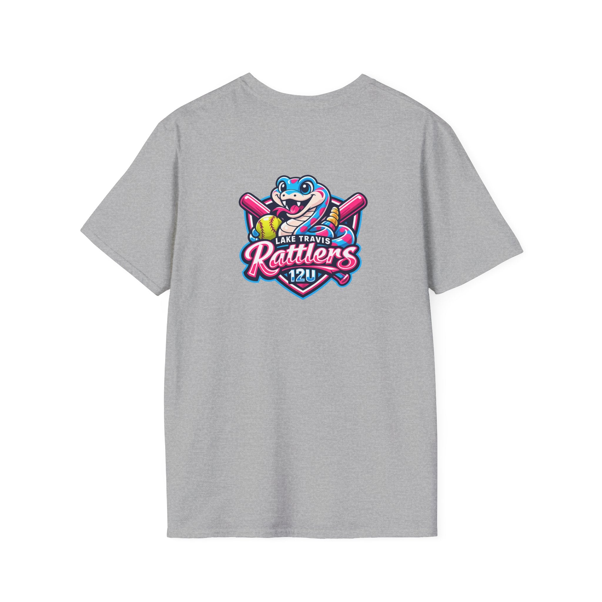 Lake Travis 12u Rattlers - Adult T-Shirt
